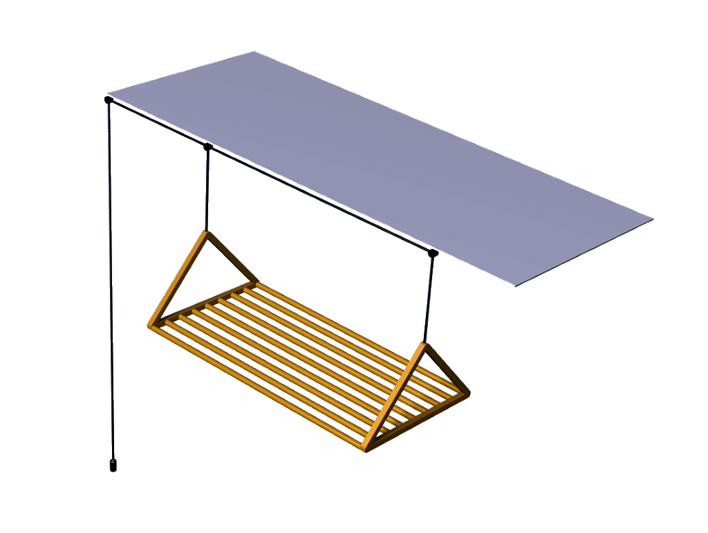 Deckenwäscheständer