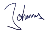 Johannes Unterschrift