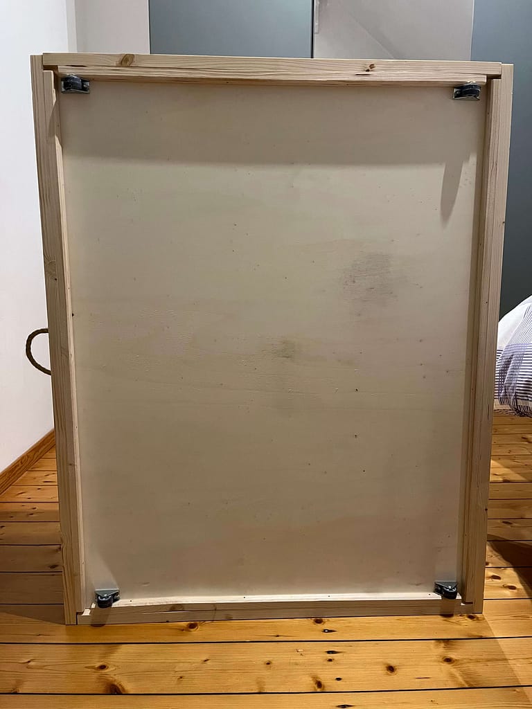 Die Rollen sind montiert