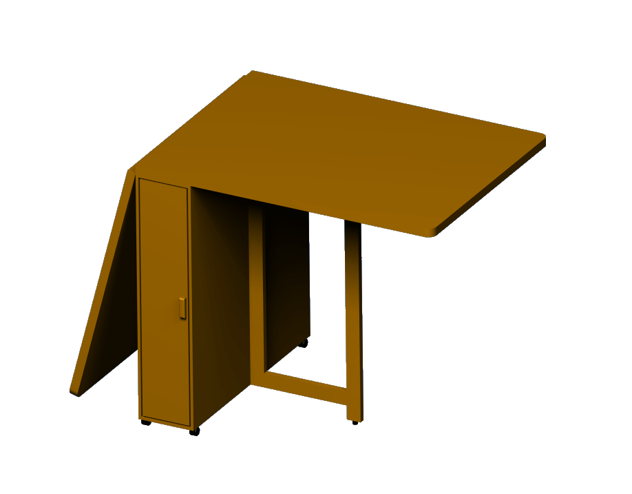 Portabler Klapptisch